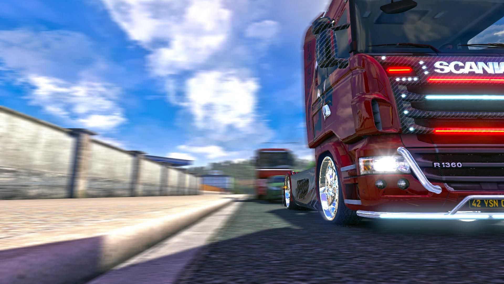 بازی یورو تراک 2 برای کامپیوتر Euro Truck Simulator 2