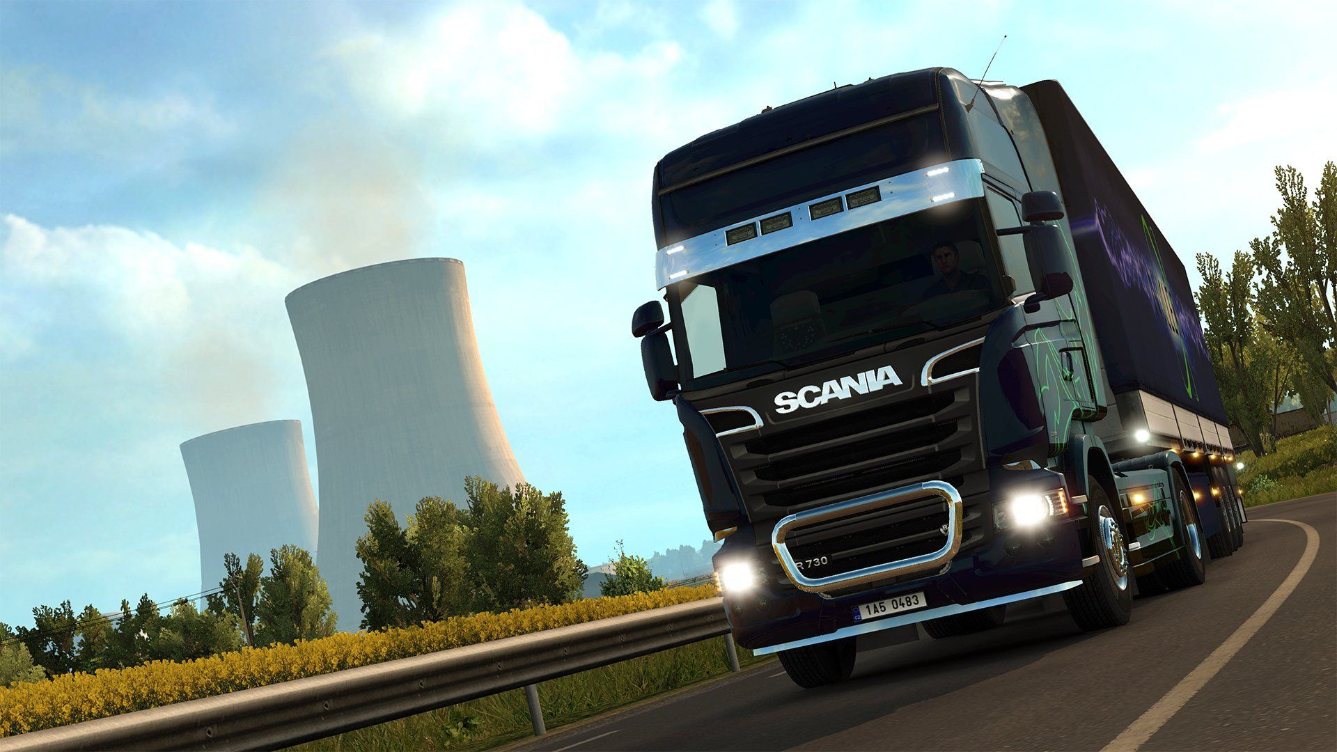 بازی یورو تراک 2 برای کامپیوتر Euro Truck Simulator 2