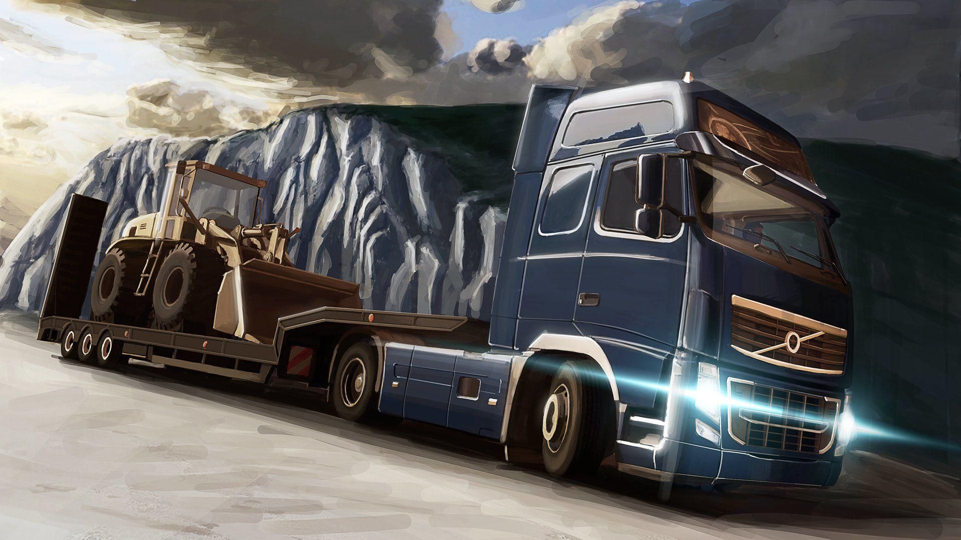 بازی یورو تراک 2 برای کامپیوتر Euro Truck Simulator 2