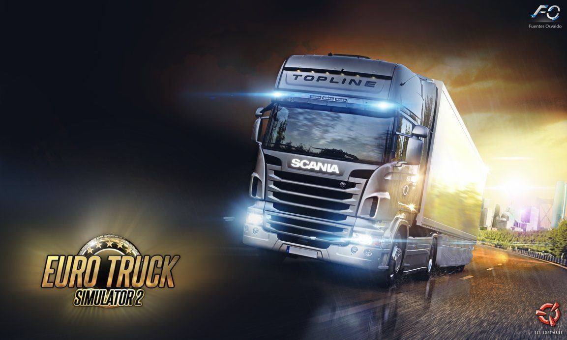 بازی یورو تراک 2 برای کامپیوتر Euro Truck Simulator 2