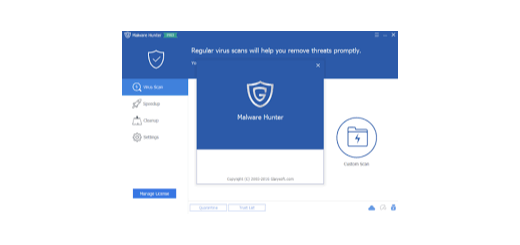 دانلود نرم افزار محافظ ویندوز در برابر بد افزار  Glary Malware Hunter Pro 1.140.0.753  