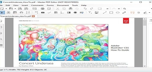 دانلود نرم افزار ویرایش اسناد پی دی اف  Master PDF Editor 5.7.31 